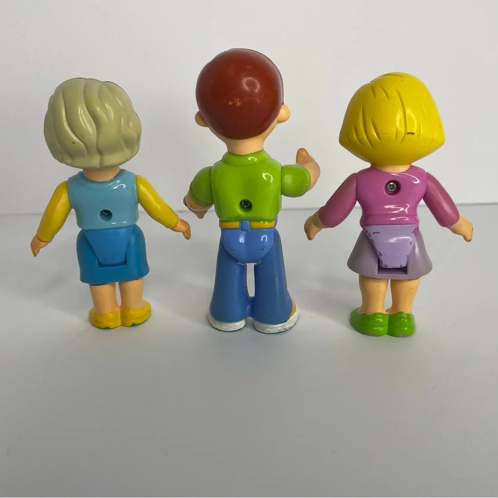 Fisher Price My First Dollhouse Grandma Mom And Dad With Chair and Table Lamp - Picture 6 of 11